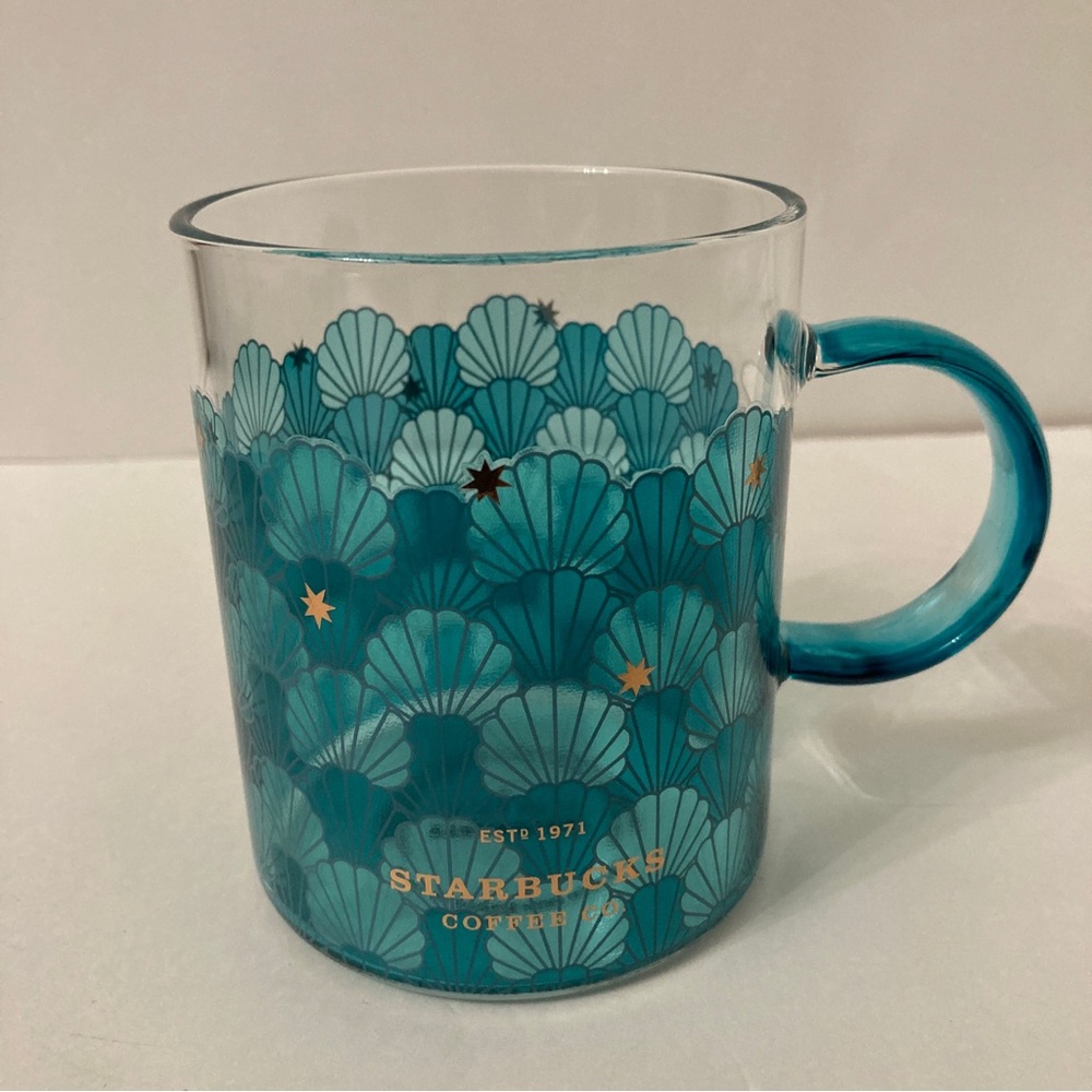 Starbucks Siren Scales Glass Mug